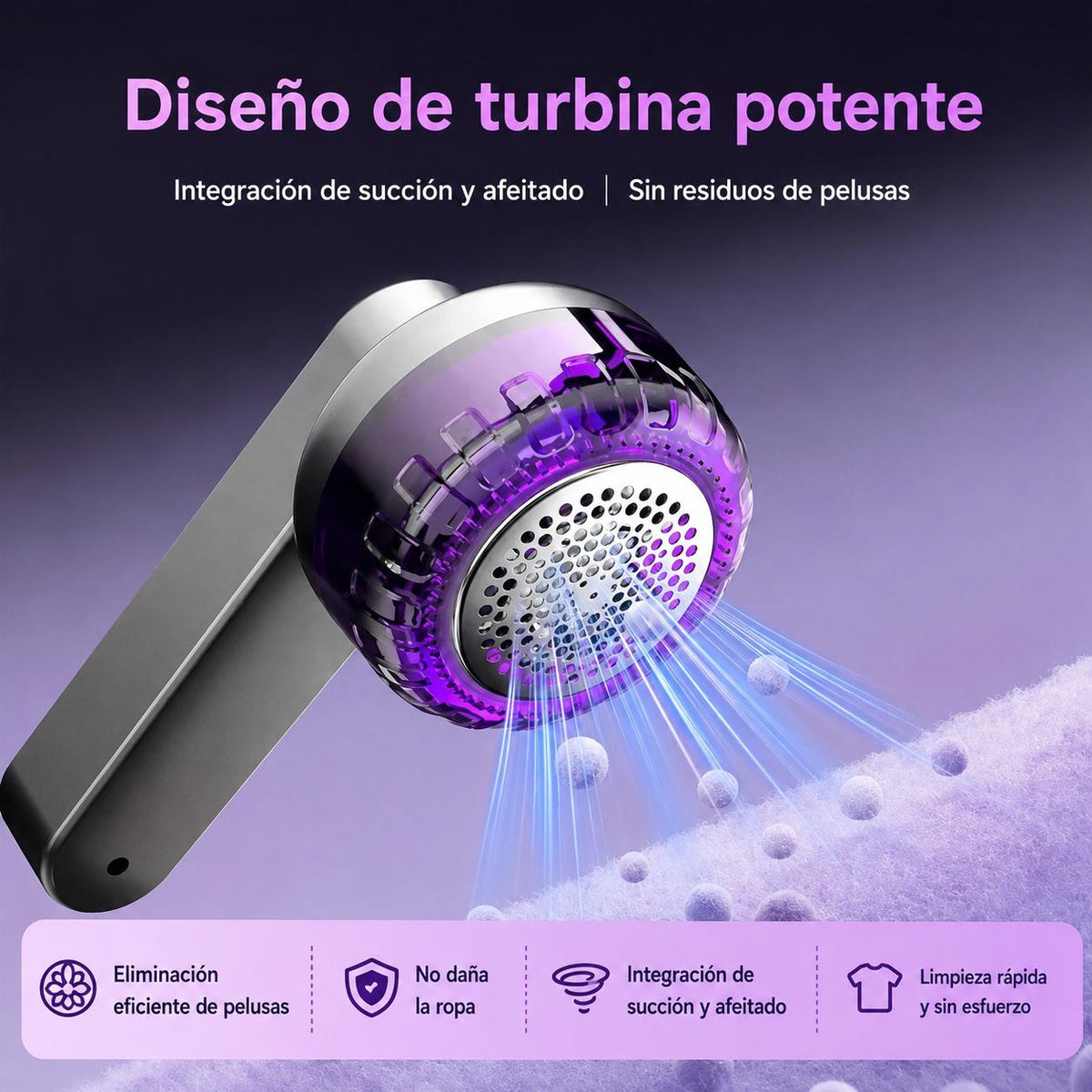 Quitapelusas Eléctrico Recargable