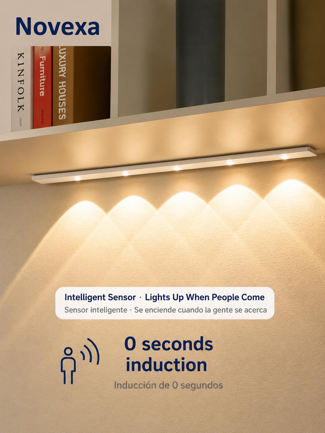 Luz LED con Sensor y 3 Tonos - 40cm